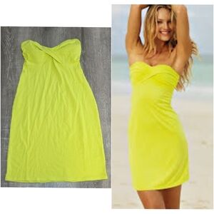 Victoria's Secret Fashion's Best Kept Secret Strapless Twist Casual Jersey Dress